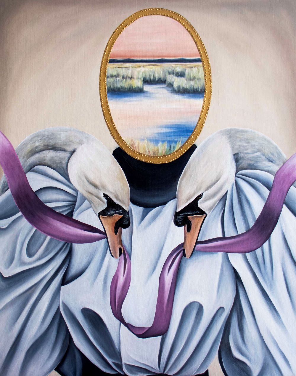 Ties StringsⅠ, Oil on canvas, 91x72cm, 2024