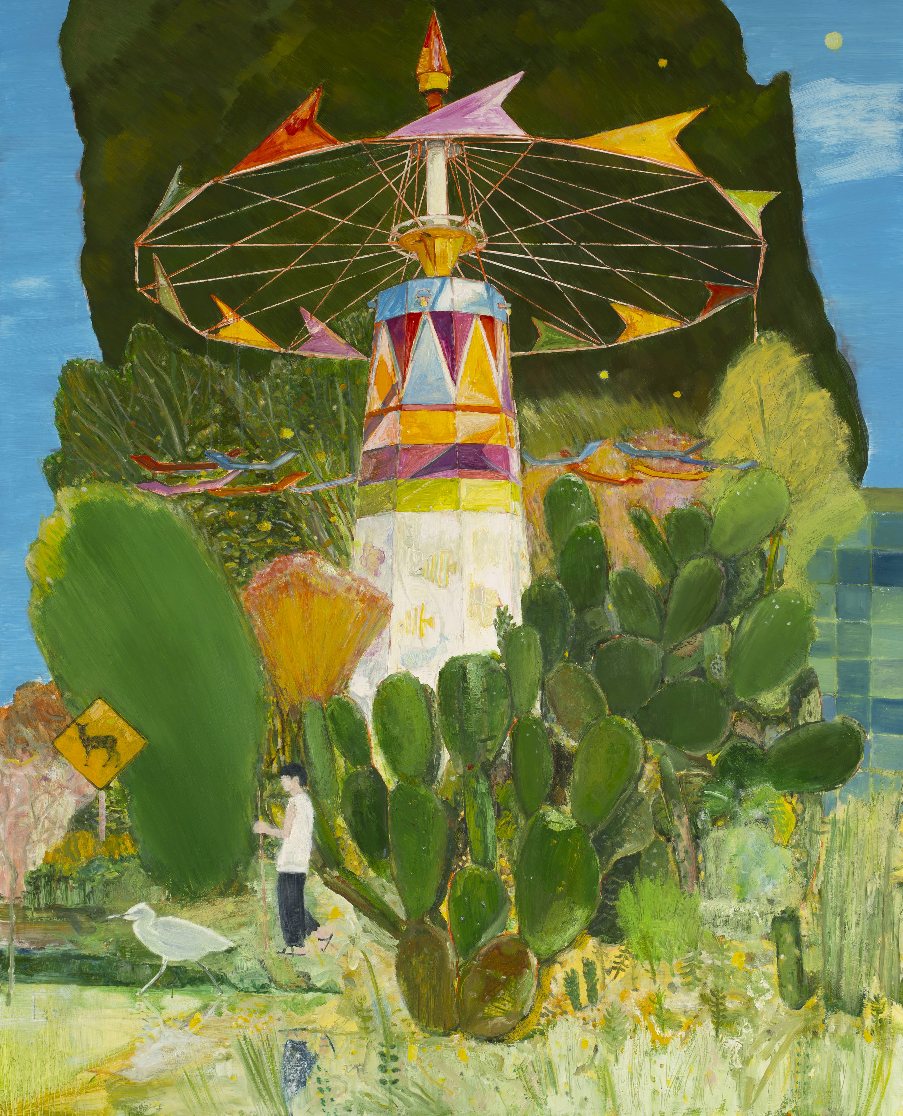 새와 소년, 2026, Oil on canvas, 162.2x130.3cm