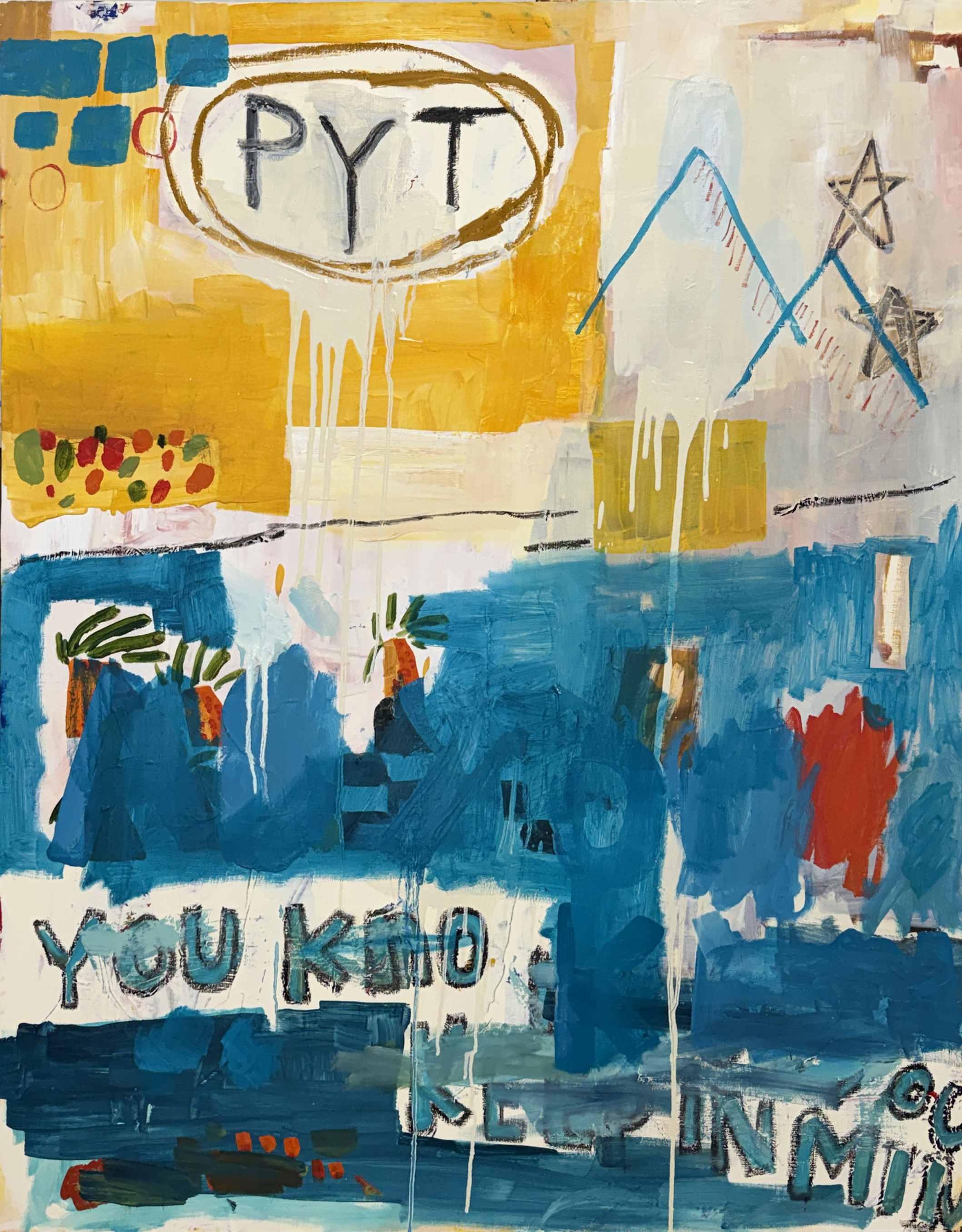 하남-You are Such a, 2026, Acrylic and oil on canvas, 116.8x91cm