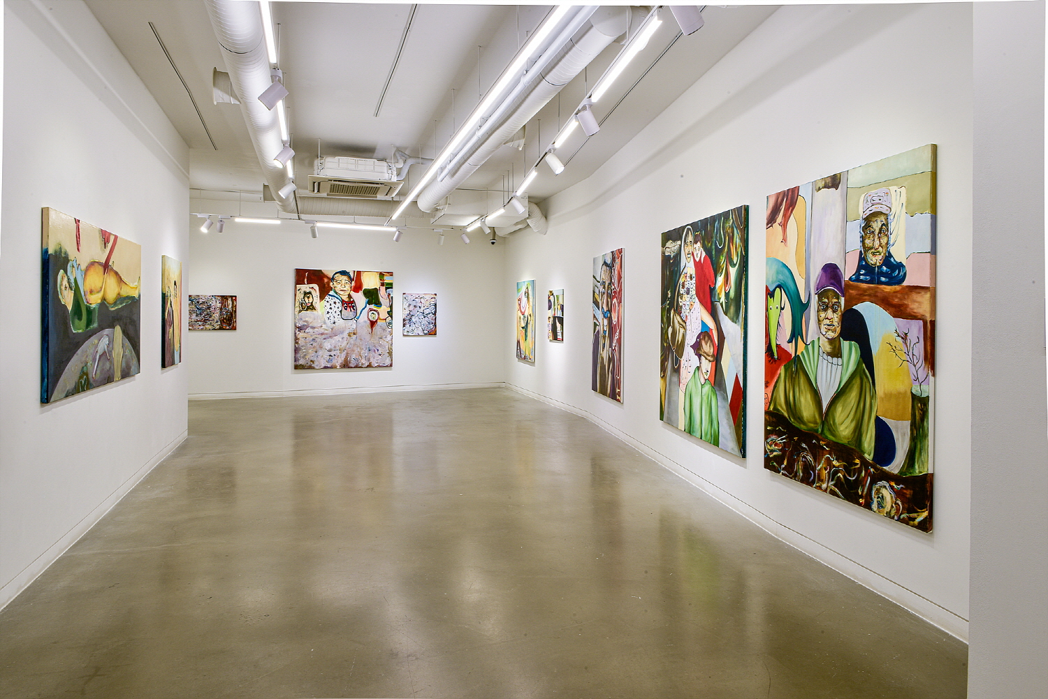 Ahmed Mannan, Installation View