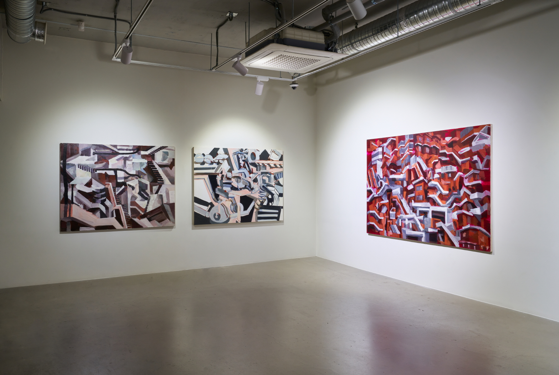 Jeong Zik Seong, Installation View