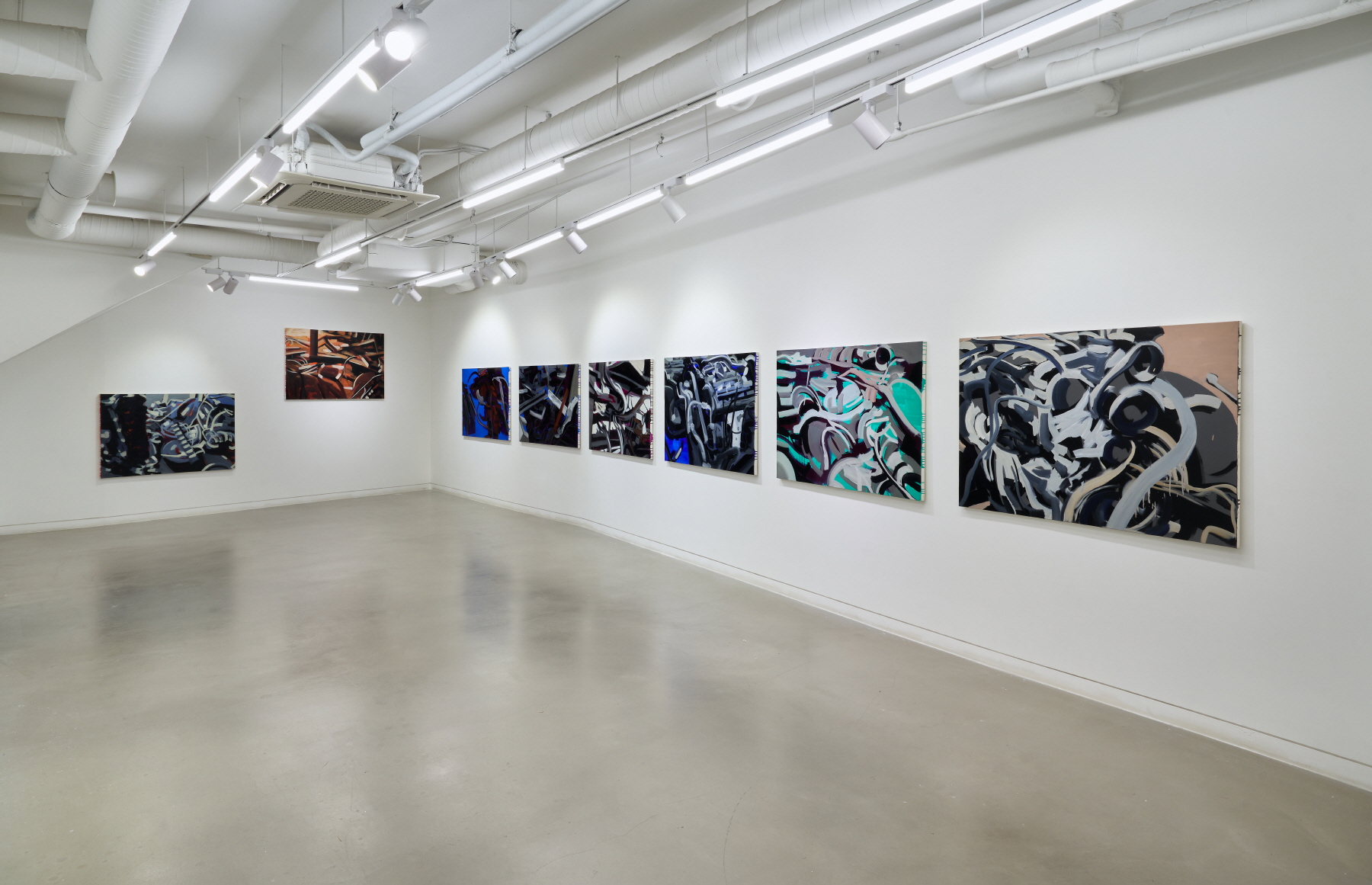 Jeong Zik Seong, Installation View