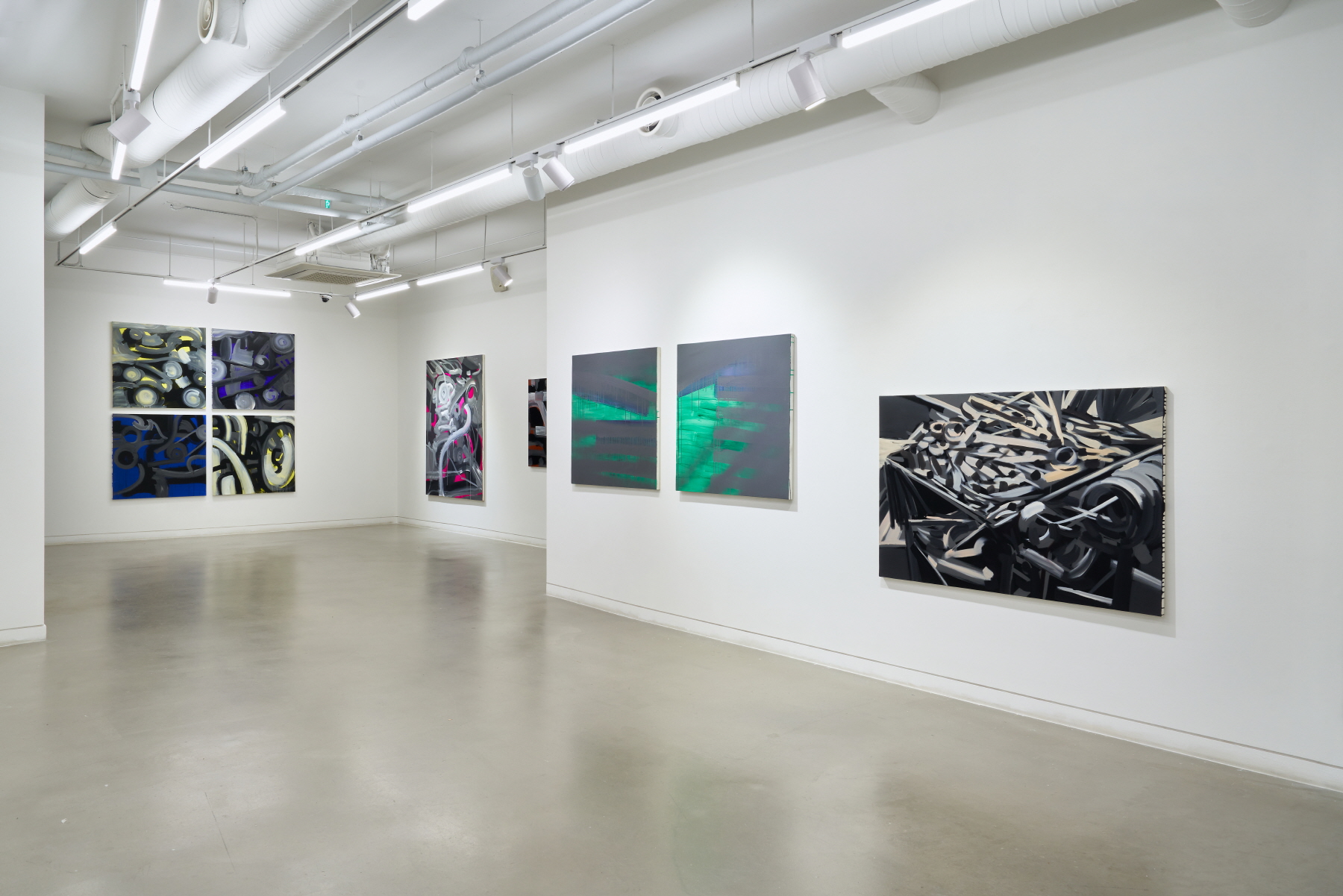 Jeong Zik Seong, Installation View