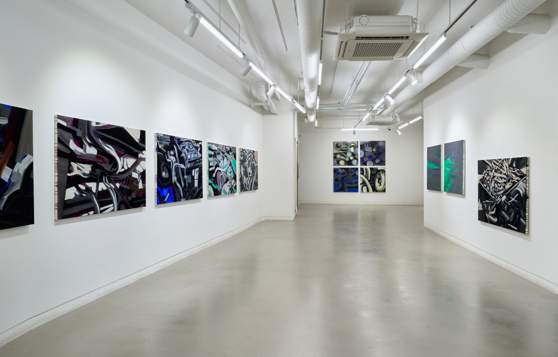 Jeong Zik Seong, Installation View