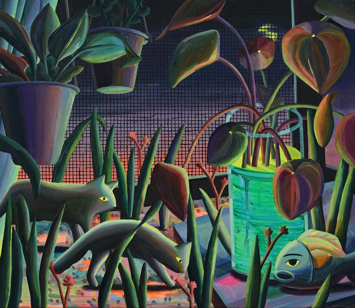 새벽 산책_oil on canvas_45.5x53.0cm_2026