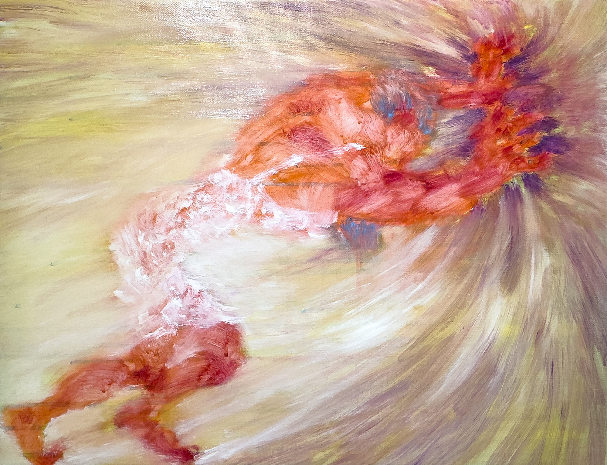 I.m Trying, 캔버스에 유채, 41x53cm, 2026
