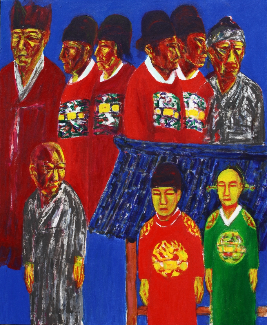 단종, 매월당_2010_Oil on cavas_175x143cm