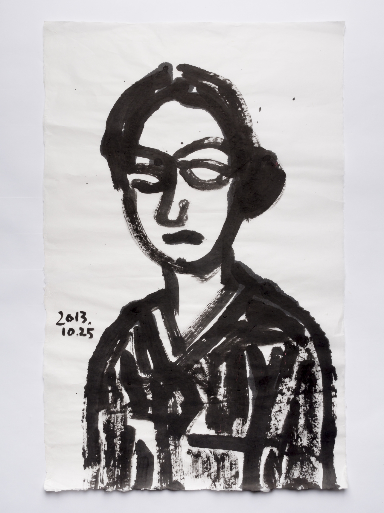 송씨부인_2013_Acrylic on paper_96.8x62.2cm 