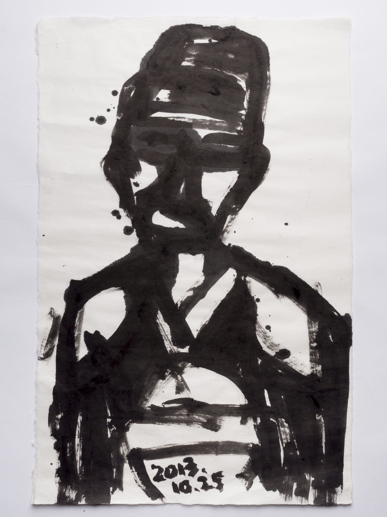 노산군_2013, Acrylic on paper, 96.8x62.2cm