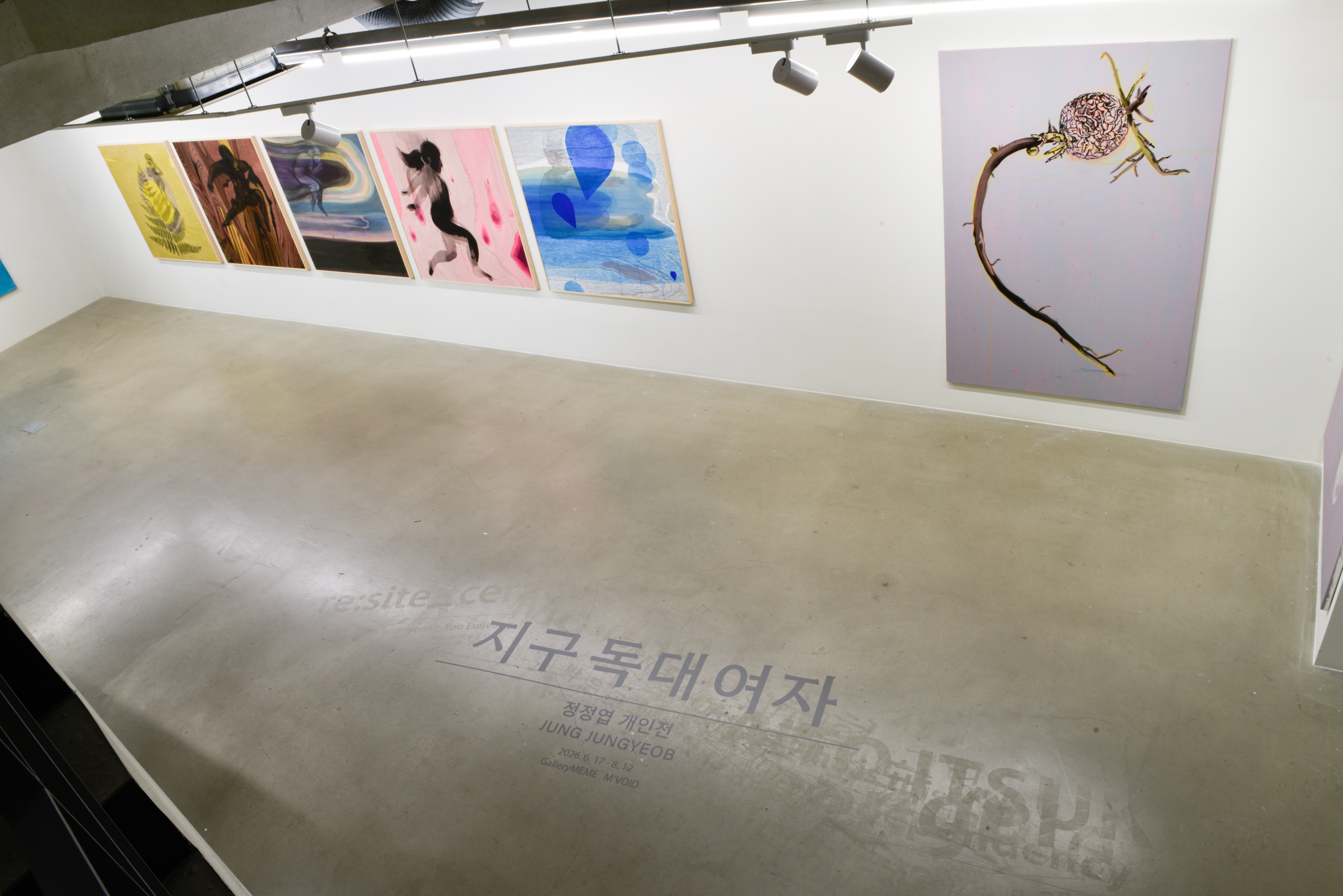 Jung Jungyeob, 《지구독대여자》, Installation View