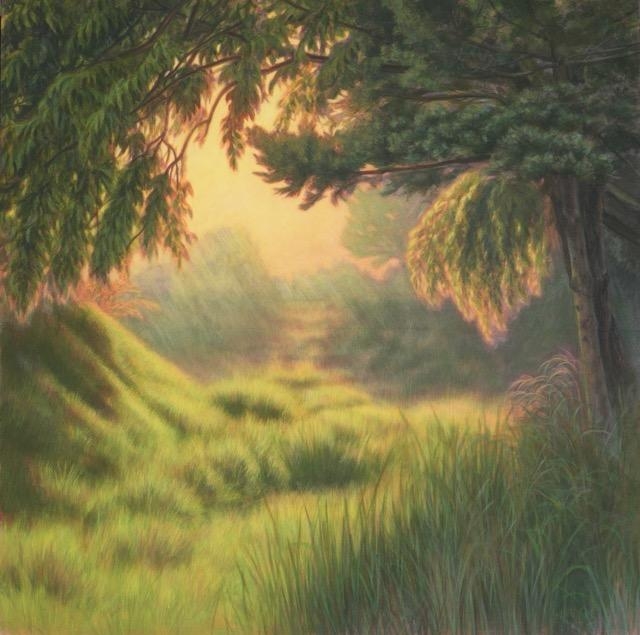 For the prodigal (Luke 15), 광목에 과슈, 분채, 97.3x97.3cm, 2026