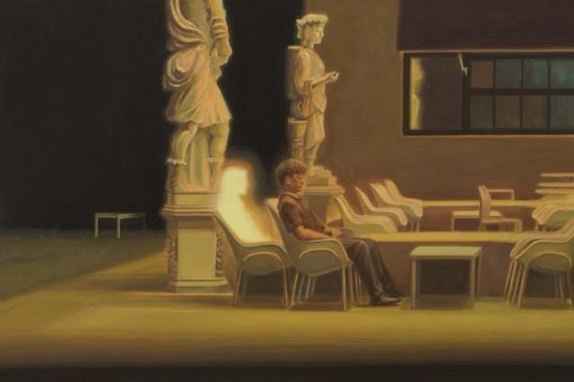 Three (우리), 광목에 혼합재료, 60.8x91cm, 2023