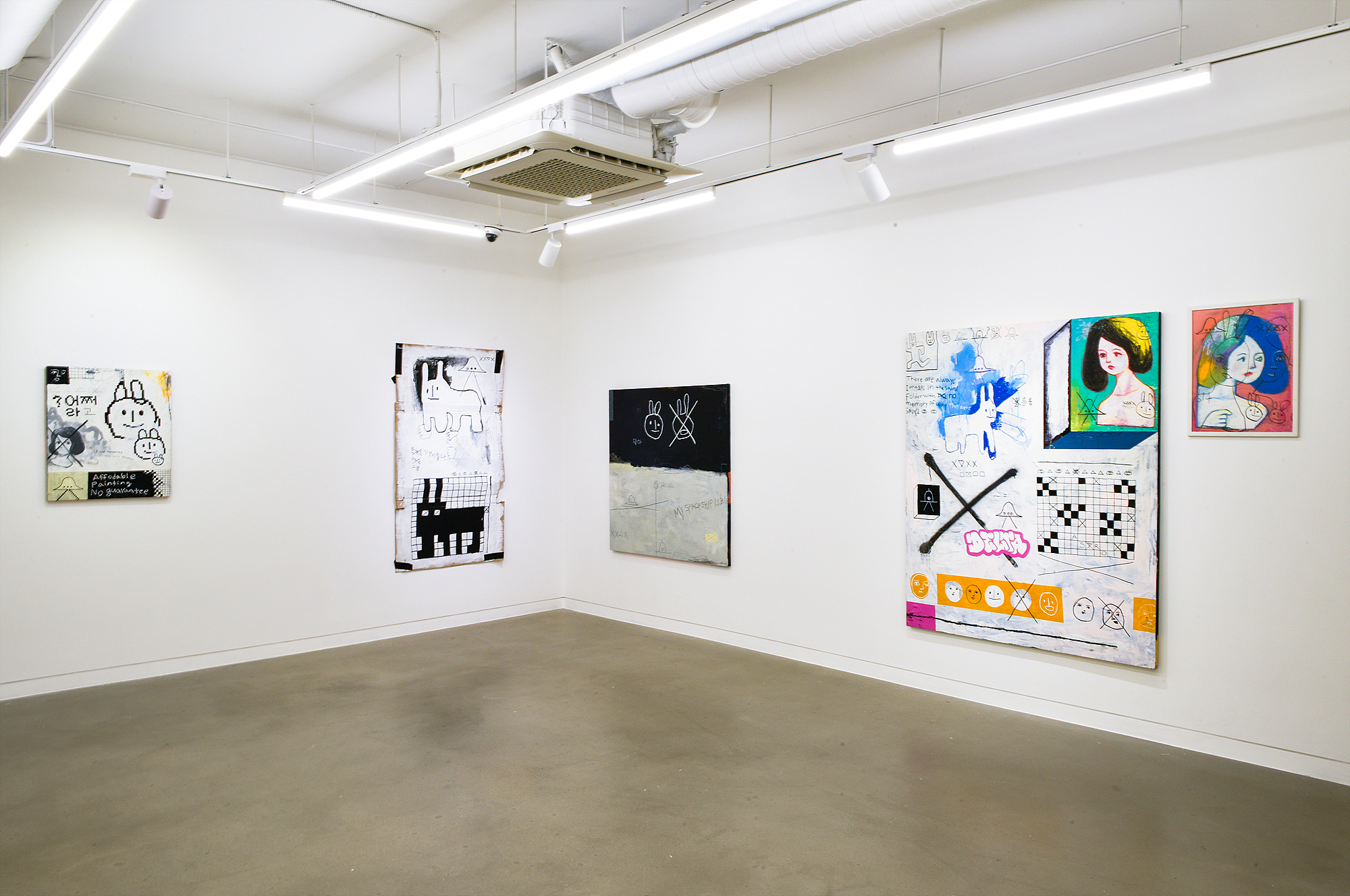 Lim Jungcheol, 《토끼의 자격》, Installation View