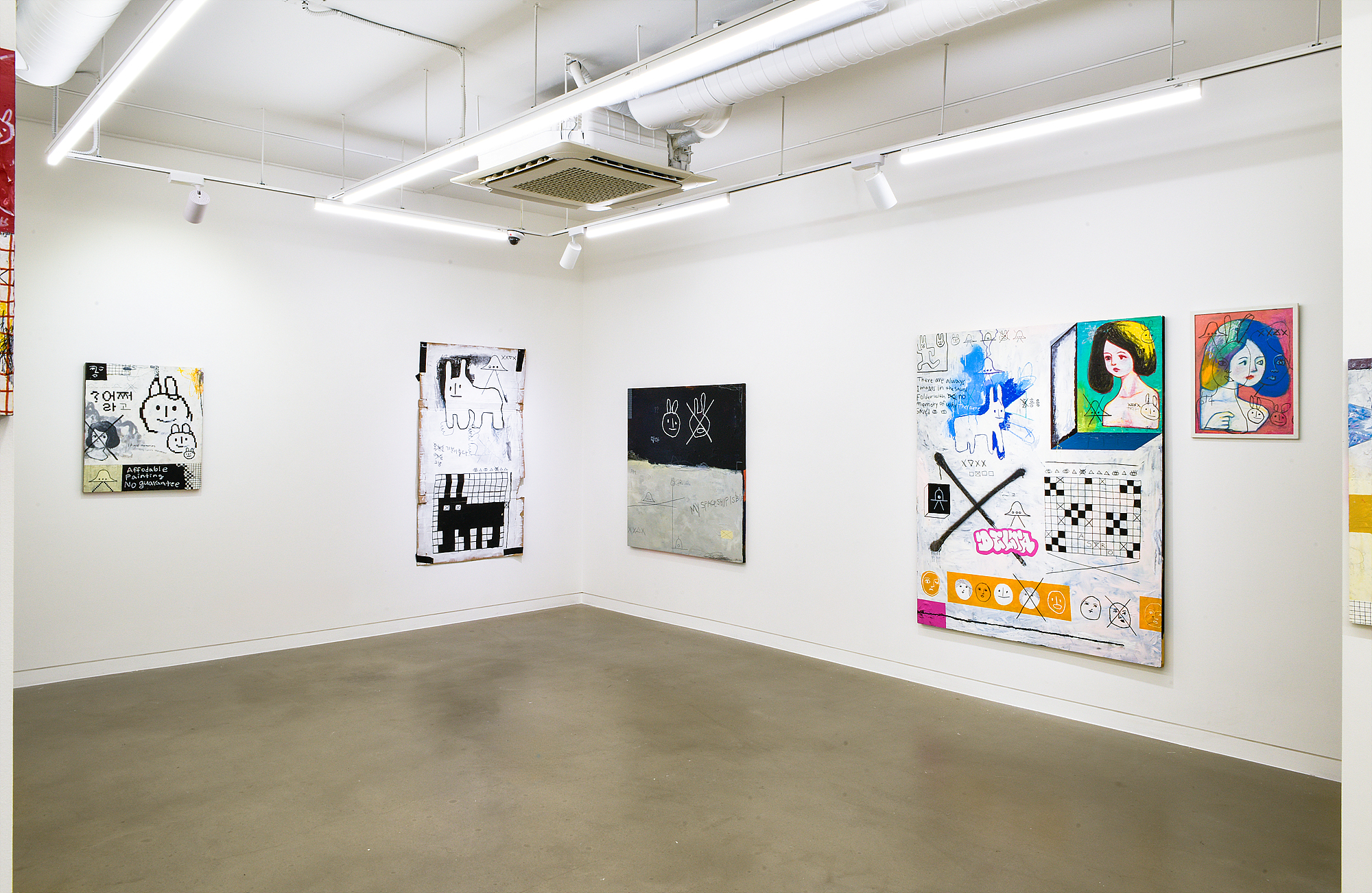 Lim Jungcheol, 《토끼의 자격》, Installation View
