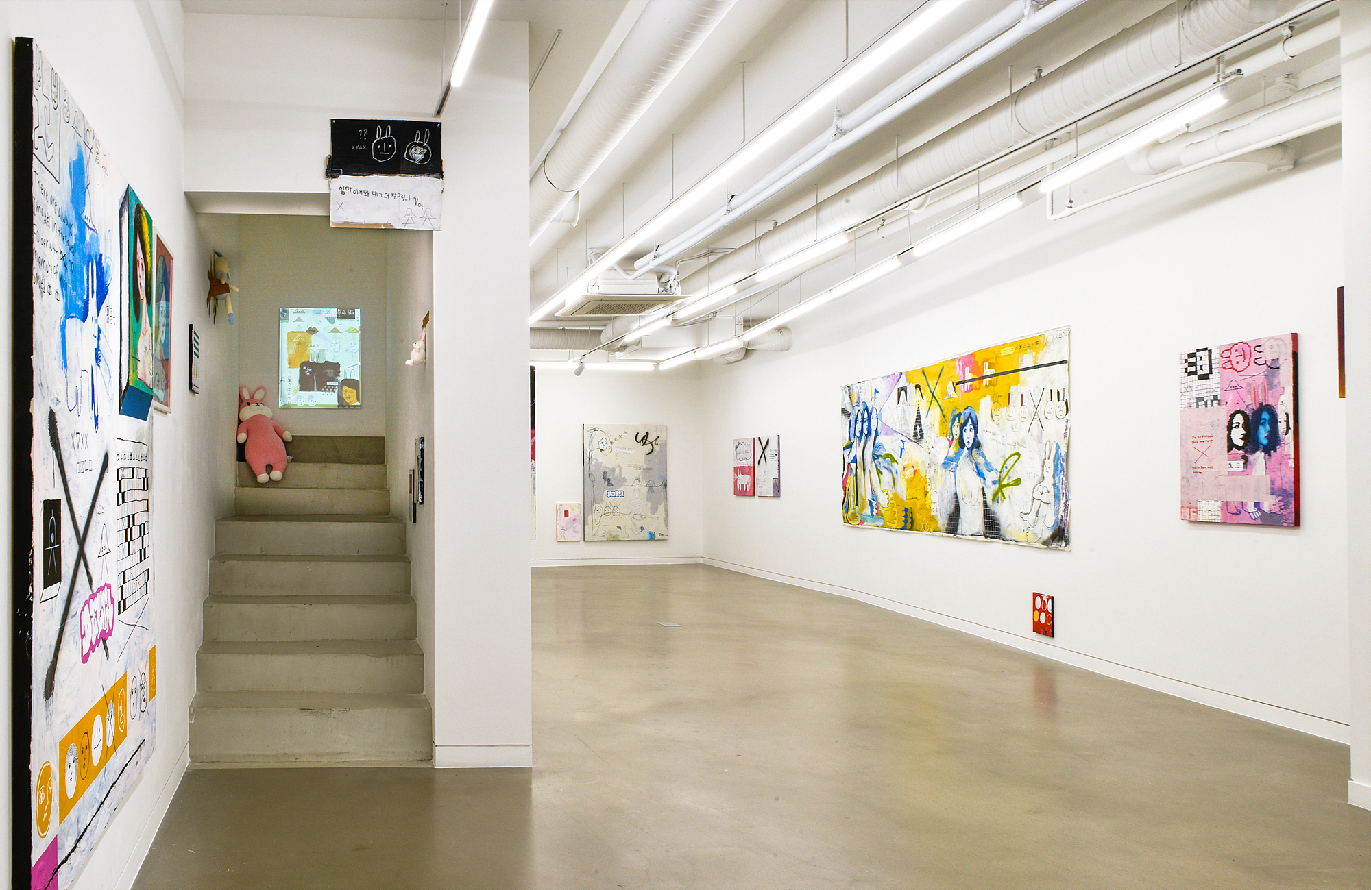 Lim Jungcheol, 《토끼의 자격》, Installation View