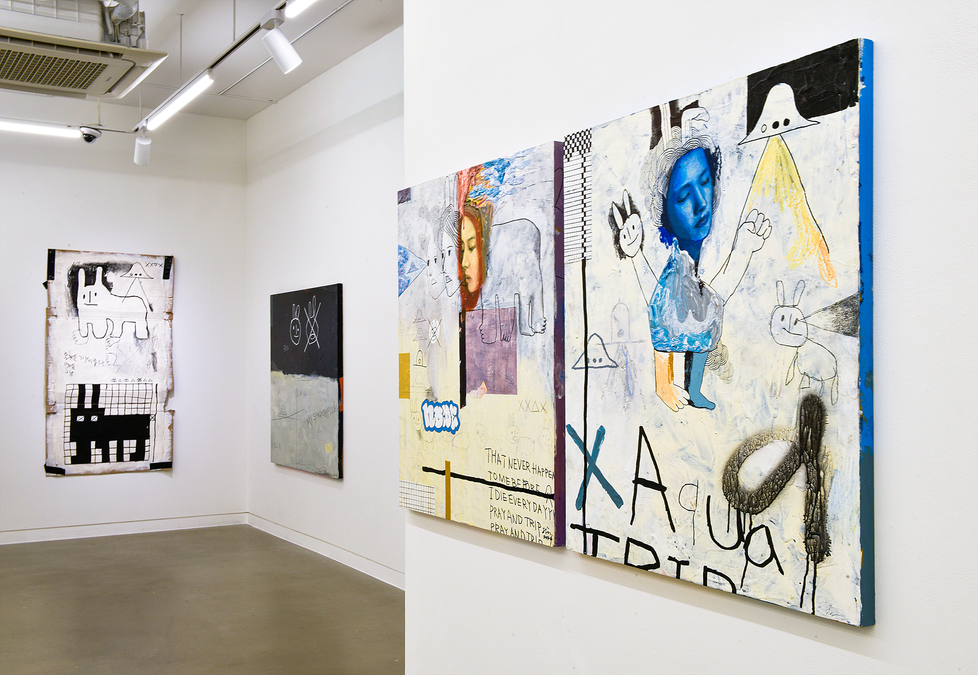 Lim Jungcheol, 《토끼의 자격》, Installation View