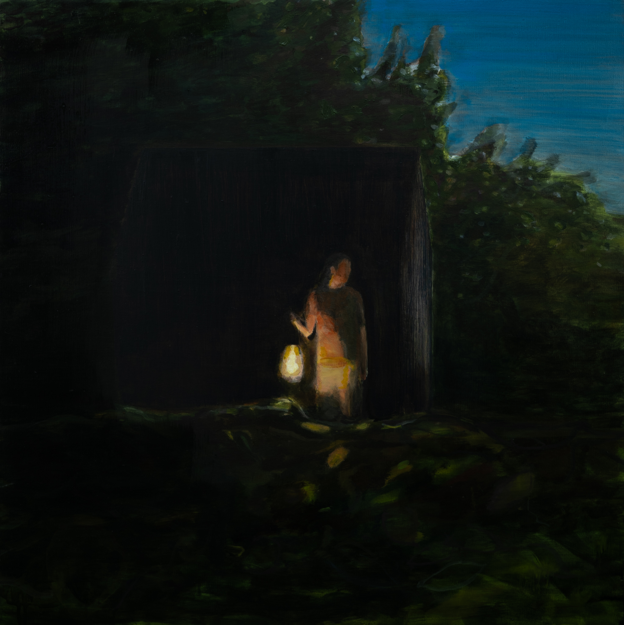 새벽 60.6 x 60.6 cm. oil on canvas 2026 
