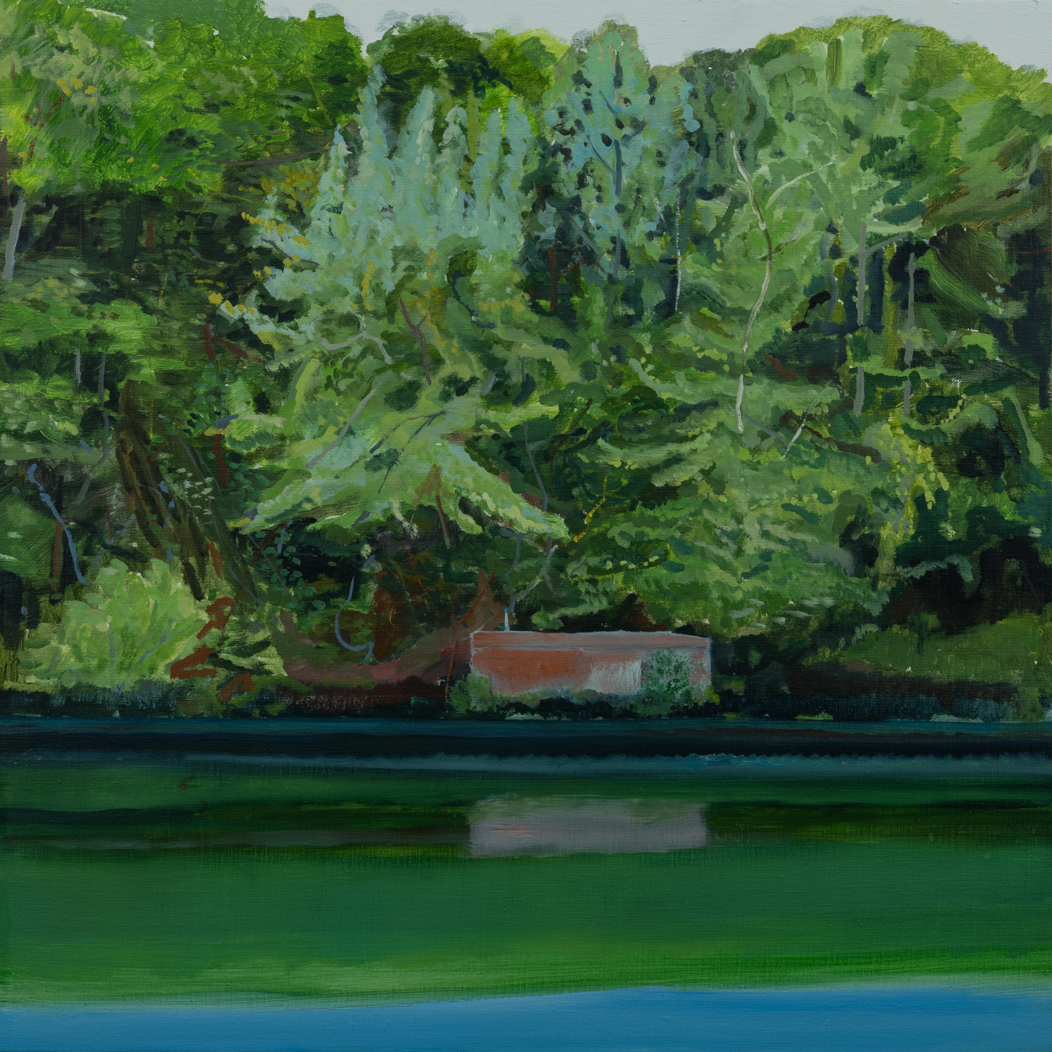 순간(instant) 60.6 x 60.6 cm. oil on canvas 2026