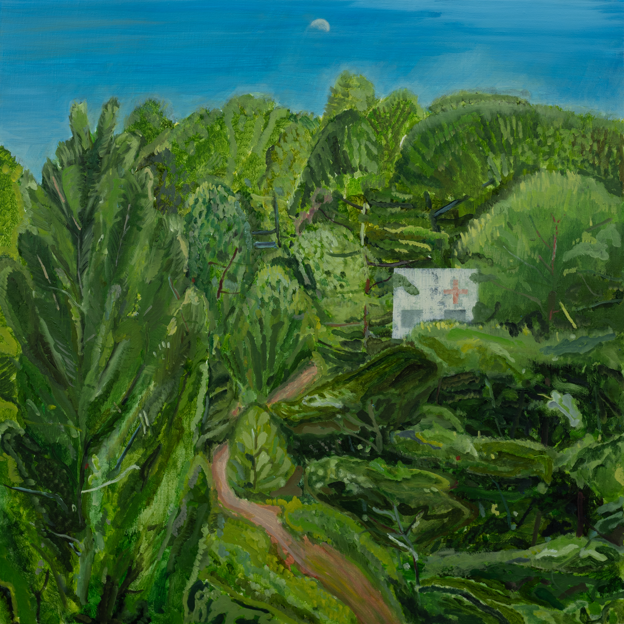 밤빛 45.5 × 37.9 cm. oil on canvas 2026 