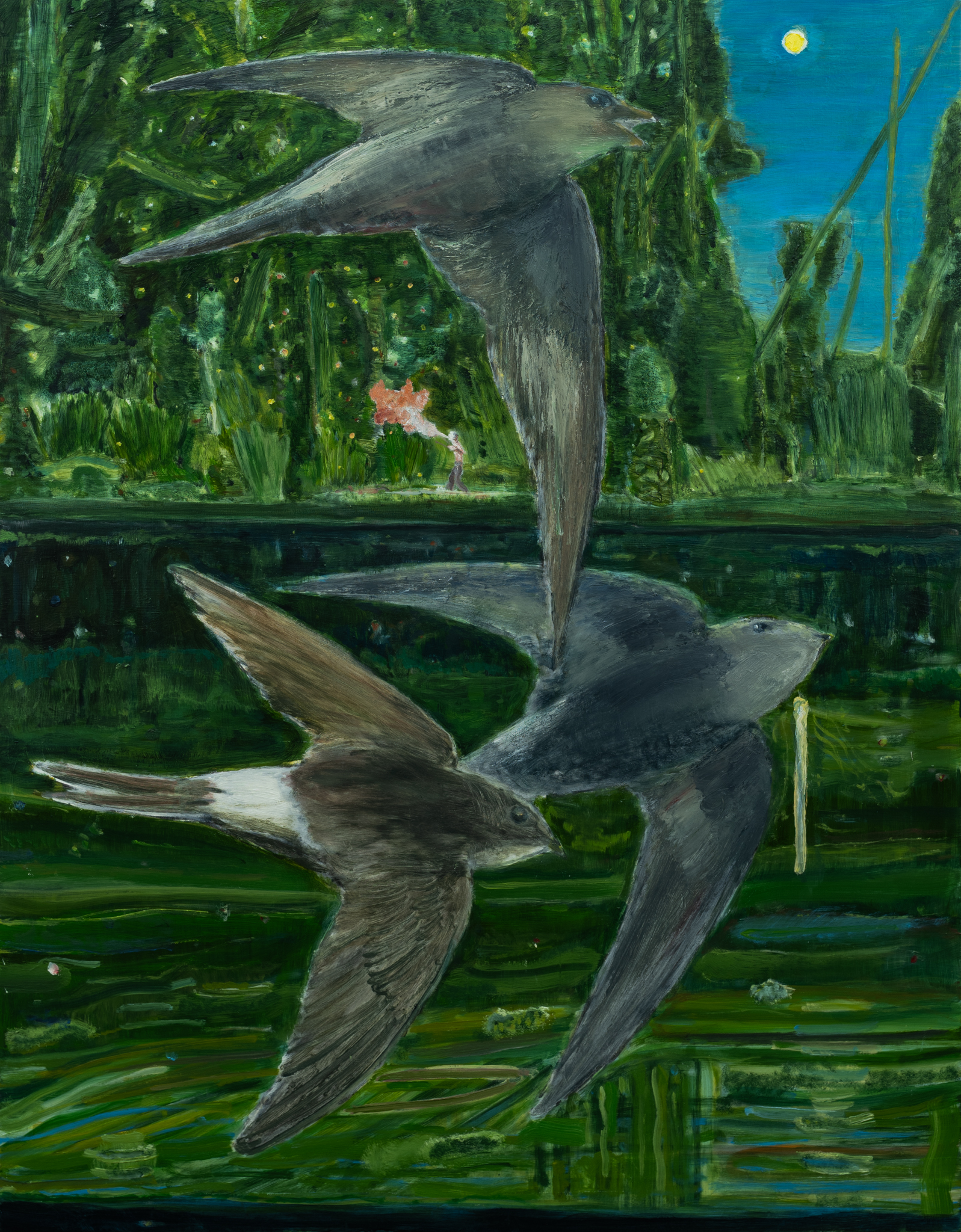 야간비행 116.8 x 91 cm. oil on canvas 2026