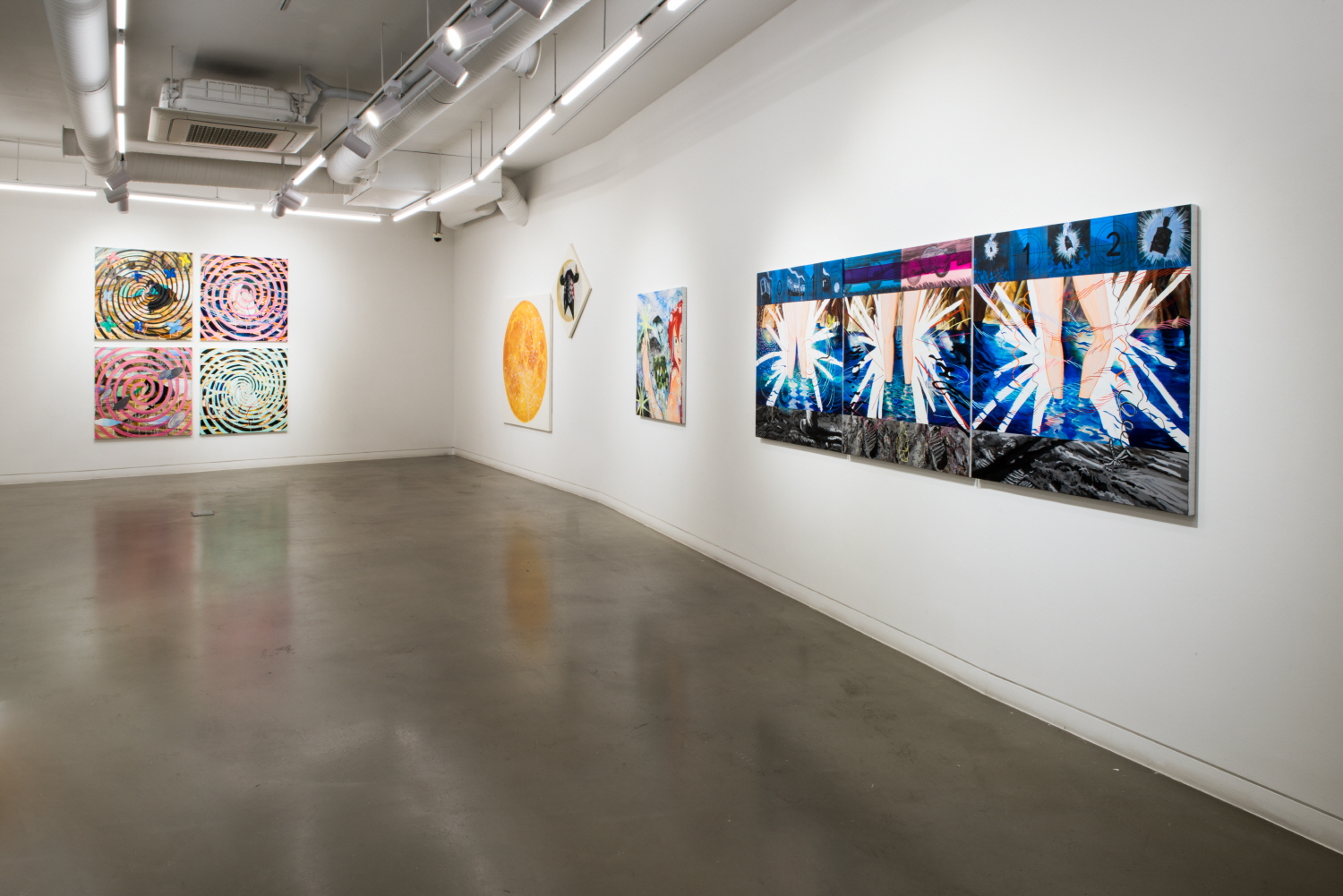 손승범, 정진, Installation View